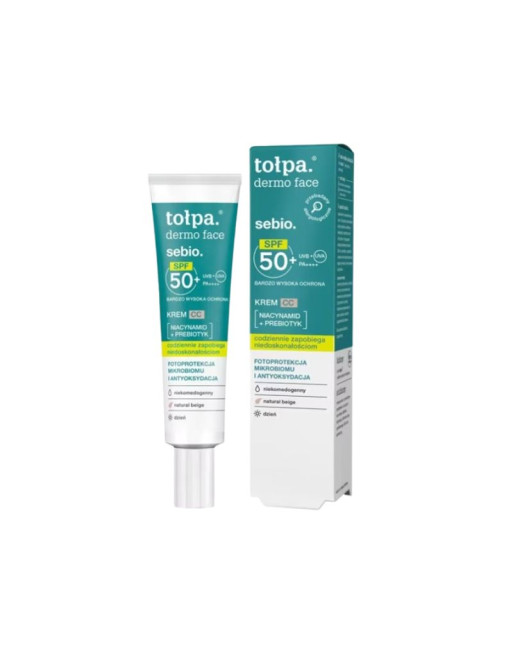 TOLPA Dermo Face Sebio CC Crème SPF50, 40ml