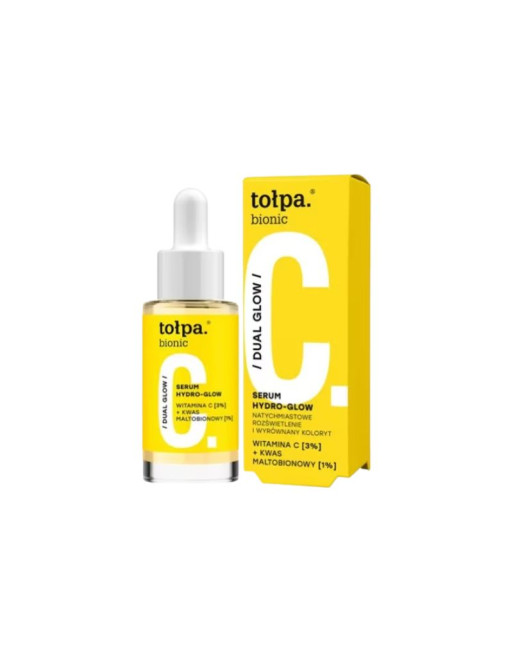 TOLPA Bionic Dual Glow Sérum Eclat Doubles Action A La Vitamine C, 30ml