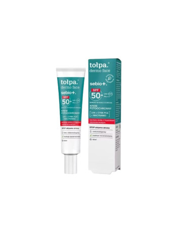 TOLPA DERMO Face Sebio Crème Photo Protectrice SPF50, 40ml