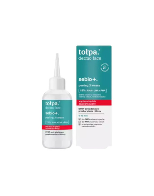 TOLPA Dermo Face Sebio Peeling 3 Acides, 50ml