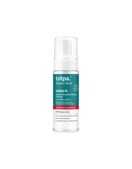 TOLPA Dermo Face Sebio Mousse Nettoyante Visage, 150ml