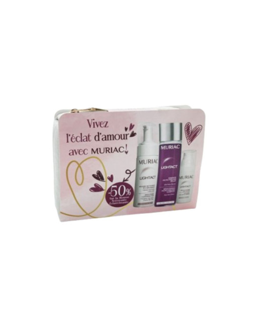 MURIAC Lightact Trousse ( Micro Peeling + Sérum + Mousse -50% )