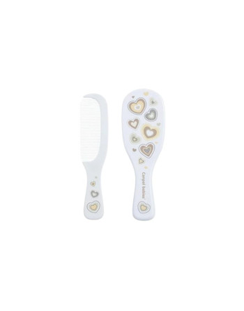 CANPOL BABIES Brosse + Peigne Blanche 0M+ (2/417)