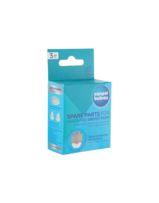 CANPOL BABIES 3 Pièces De Rechange Tire Lait Main Libre 20/101
