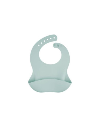 CANPOL BABIES Bavoir Silicone Avec Poche Vert 4M+ (51/030)
