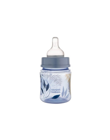 CANPOL BABIES Biberon Anti Colique Col Large Bleu 120ML 35/239