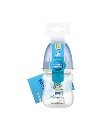 CANPOL BABIES Biberon PC Anti Colique BP Bleu 120ML(35/231)