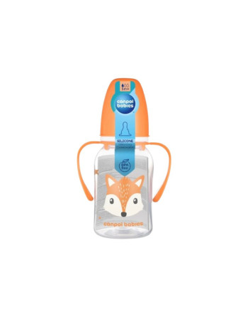 CANPOL BABIES Biberon PC Avec Anses 3M+ 120ML (11/823)