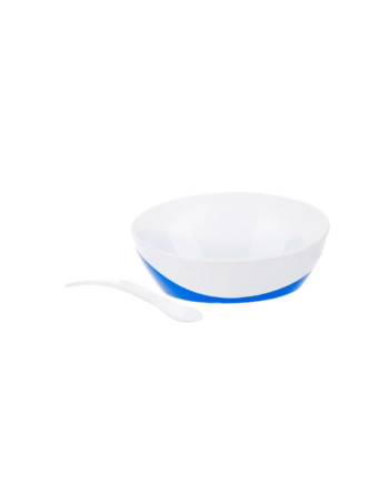 CANPOL BABIES Bol 350ML Avec Couvcle Et Cuillère Avec Couvercle Bleu(31/406)