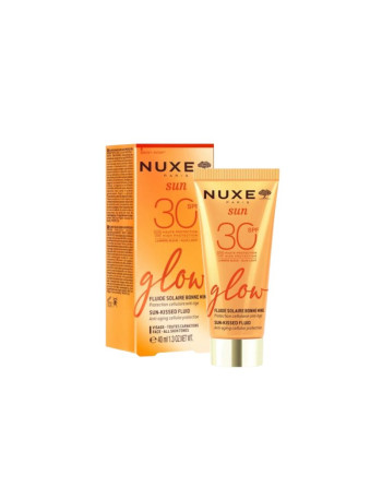 NUXE SUN Glow Fluide Solaire Bonne Mine Spf30, 40ml