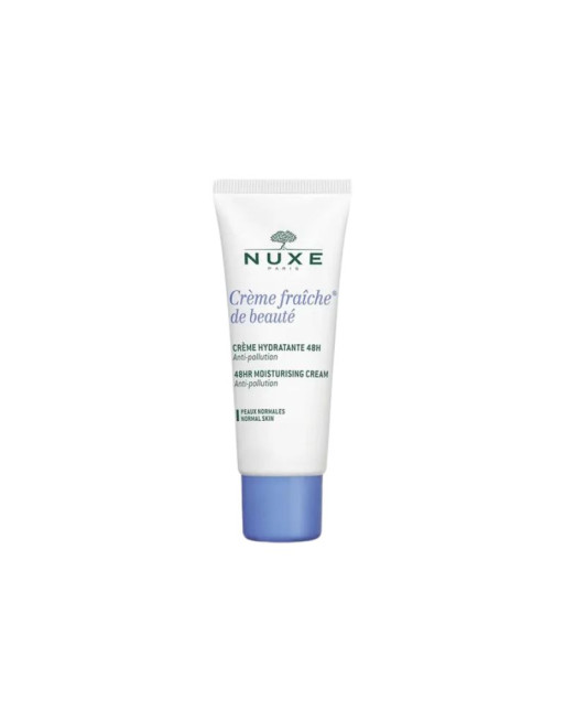 NUXE Crème Fraiche De Beauté Crème Hydratante 48h, 30ml