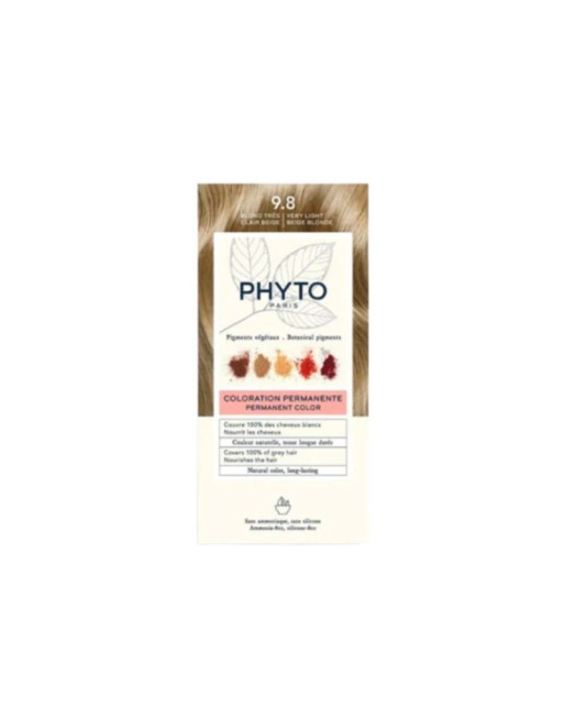 PHYTO COLOR 9.8 Blond Très Clair Beige