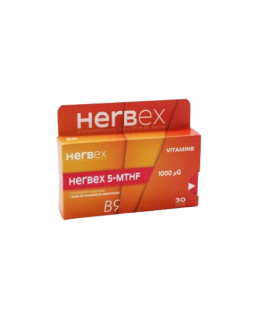 HERBEX 5-MTHF Vitamine, 30 Comprimés