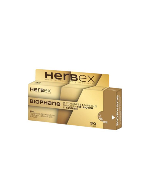 HERBEX Biophane 11Vitamines / 6 Minéraux, 30 Gélules