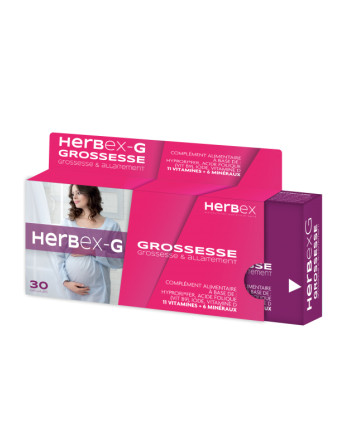 HERBEX GROSSESSE ET ALLAITEMENT 350Gr, 30 GELULES