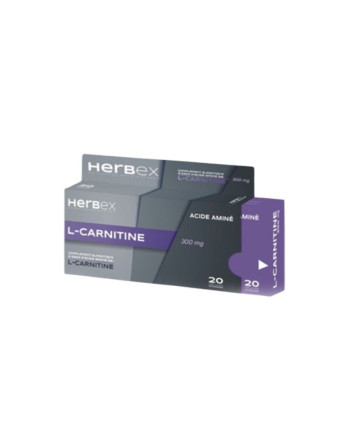 HERBEX L-CARNITINE 300MG, 20 Comprimés