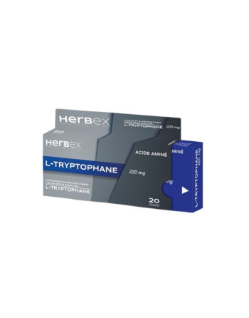 HERBEX L-TRYPTOPHANE 220MG, 20 GELULES
