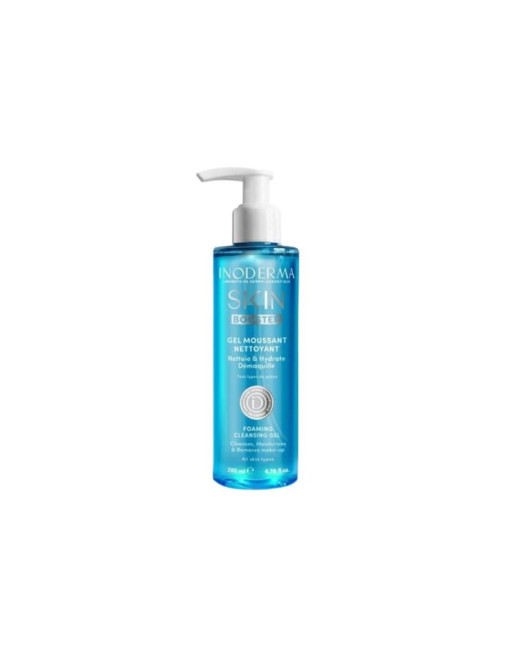 INODERMA SKIN BOOSTER GEL MOUSSANT NETTOYANT 200 ML