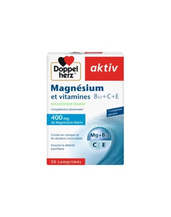 AKTIV Magnésium Vitamines, 30 Comprimés