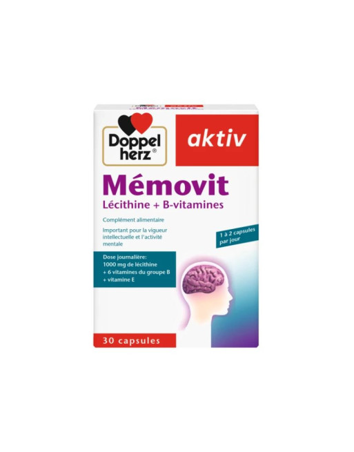 AKTIV Memovit Lécithine + Vitamines B