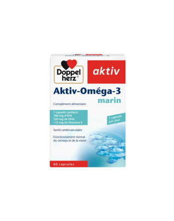 AKTIV Omégo 3 Marin 60 Capsules