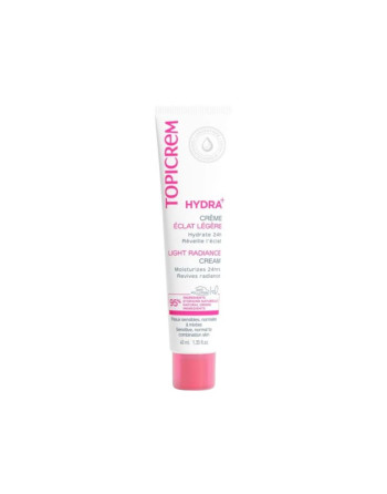 TOPICREM Hydra+ Crème Eclat Légère, 40ml