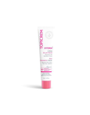 TOPICREM Hydra+ Crème Eclat Riche, 40ml