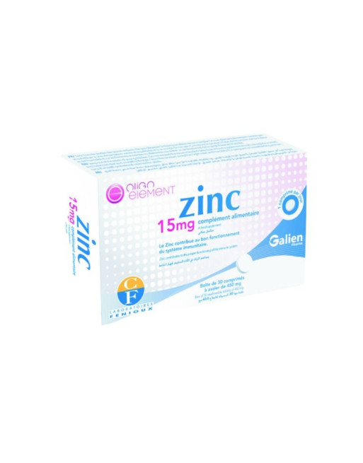 GALIEN Zinc 15mg, 30 Comprimés