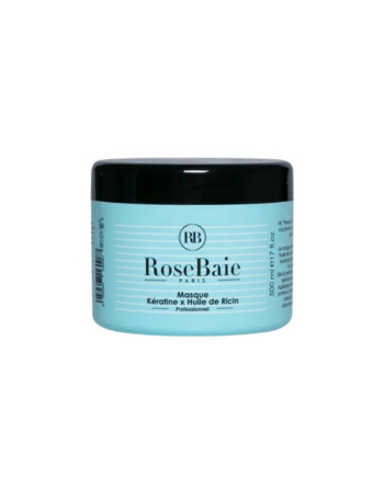 ROSEBAIE Masque Huile De Ricin X Kératine, 500ml