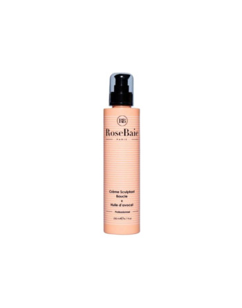 ROSEBAIE Crème Hydratante Cheveux Bouclés x Huile D’Avocat, 200ml
