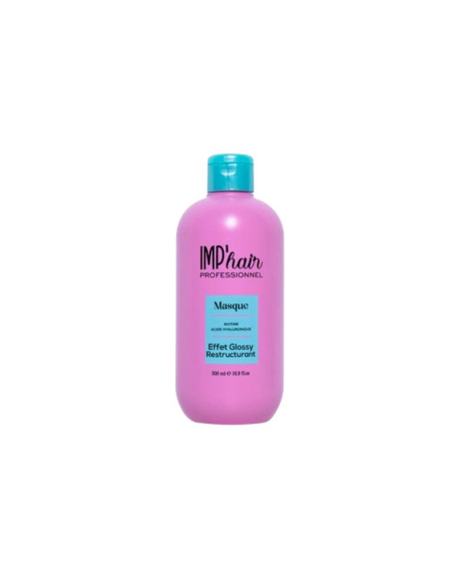 IMP'HAIR Masque Brillance Antichute Biotine Et Acide Hyaluronique, 500ml