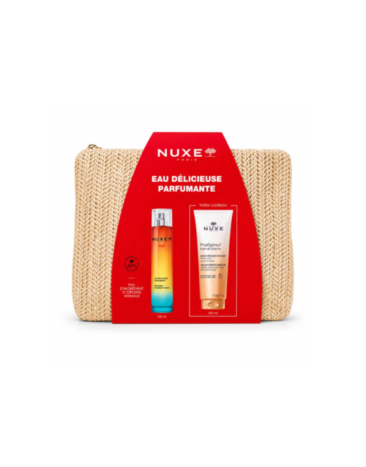 NUXE Sun Trousse (Eau Délicieuse Parfumante 100ml+Huile Douche 200ml Offert)