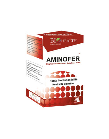 BIOHEALTH Aminofer, 30 Gélules