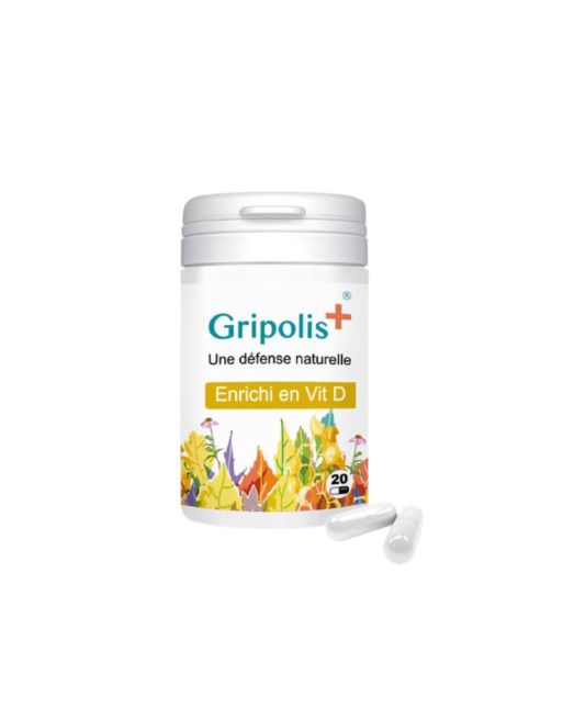 BIOHEALTH Gripolis+ Vitamines C/D + Zinc, 20 Gélules