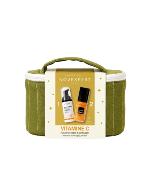 NOVEXPERT Trousse (Sérum Booster Vita C 30ml+Mousse Nettoyante 40ml)