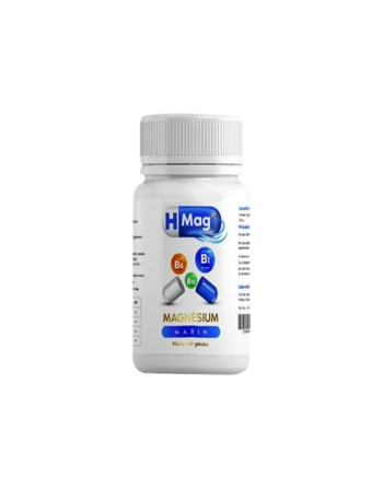 YOUNG HEALTH Hmag Magnésium Marin + Vitamines B1/B6/B12, 60 Gélules