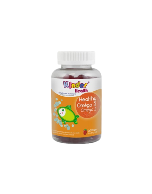 KINDER HEALTH Oméga 3 Fraise, 30 Gummies
