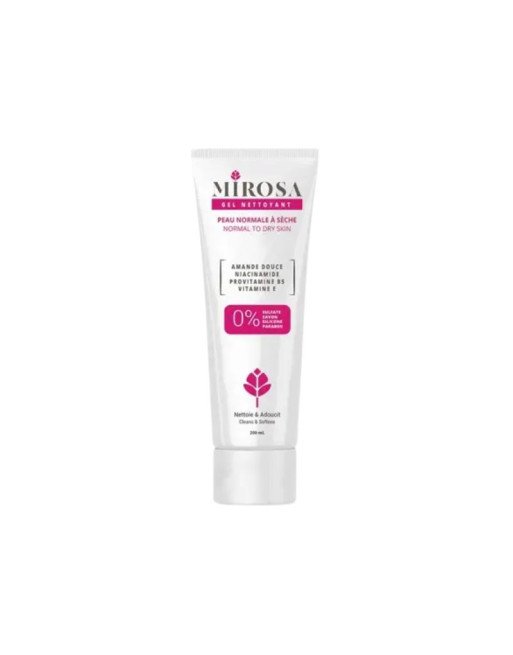 MIROSA Gel Nettoyant Peaux Normales Sèches, 200ml