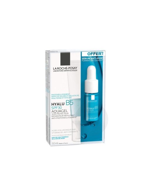 LA ROCHE POSAY Coffret Hyalu B5 Aqua Gel SPF 30, 50ml + Hyalu B5 Sérum 10ml