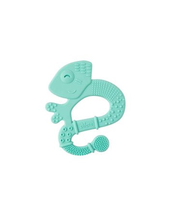 CHICCO Anneau Dentition Silicone 2M+ Bleu
