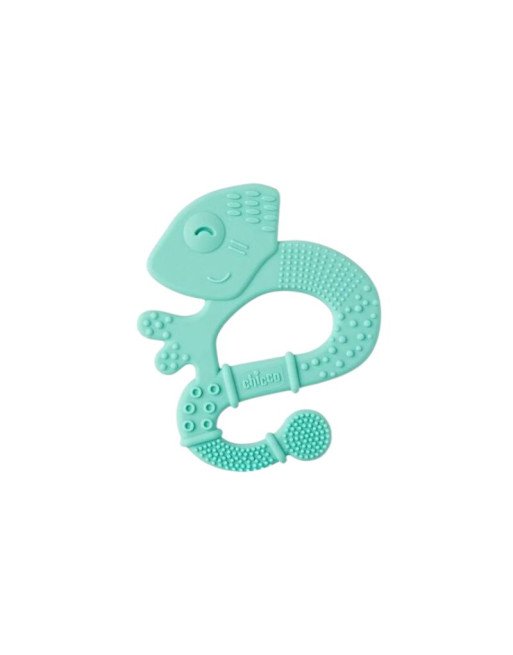 CHICCO Anneau Dentition Silicone 2M+ Bleu
