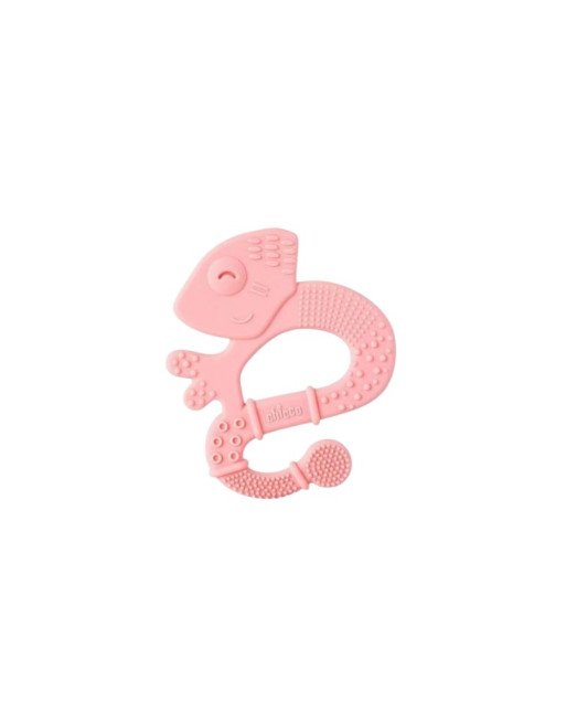 CHICCO Anneau Dentition Silicone 2M+ Rose