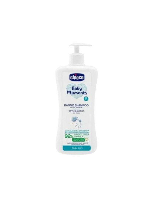 CHICCO Baby Moment Gel Douche Cheveux & Corps, 750ml