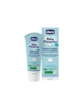 CHICCO Baby Moment Crème Pour Le Change Bébé 0M+,130G