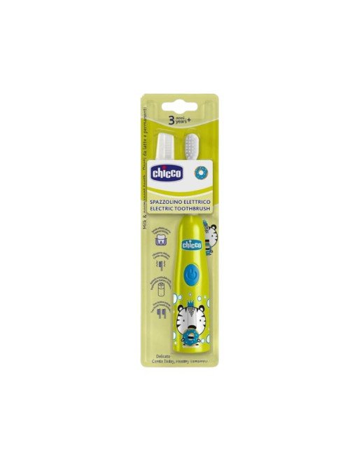 CHICCO Brosse A Dents Electrique Tigre 3Ans+