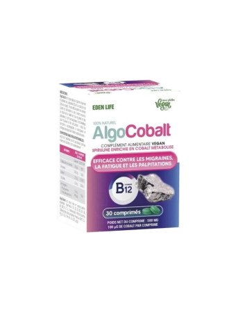 EDEN LIFE Algocobalt, 30 Comprimés