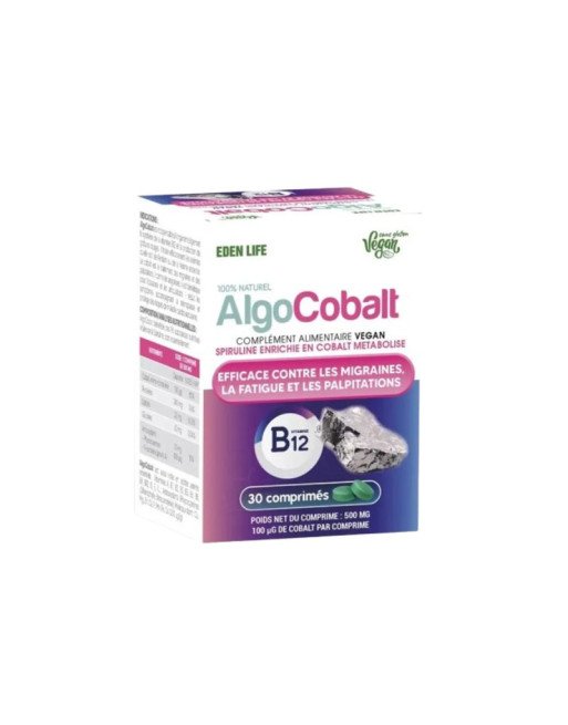 EDEN LIFE Algocobalt, 30 Comprimés