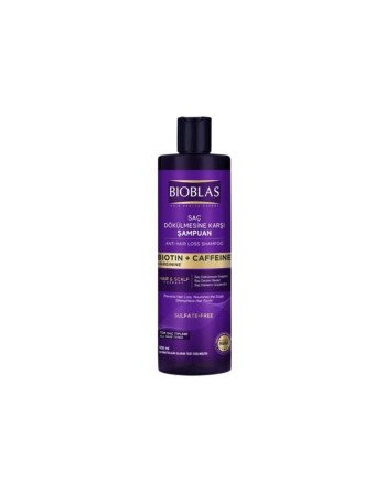 BIOBLAS Shampooing Anti Chute Biotin Coiffante, 400ml
