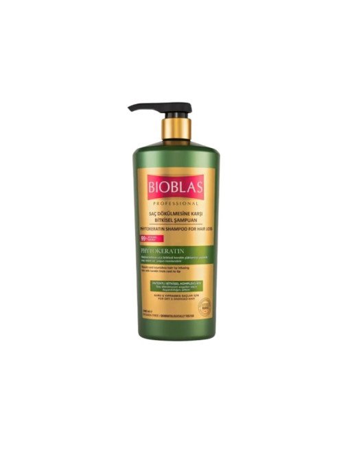 BIOBLAS Shampooing Phytokératine Anti Chute, 1Litre