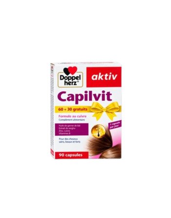 AKTIV Capilvit Cheveux Gélules B/60+30 Gratuit